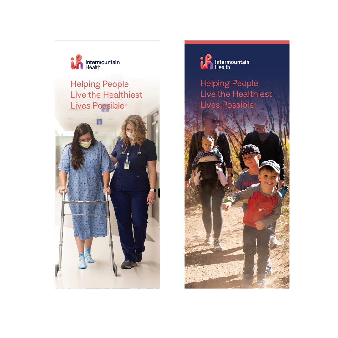 2 sided Pullup Banner Nurse/Family 
